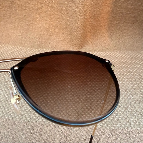Ray-Ban Blaze Double Bridge RB4292N Square Gradient Tortoise Brown Sunglasses main image 15